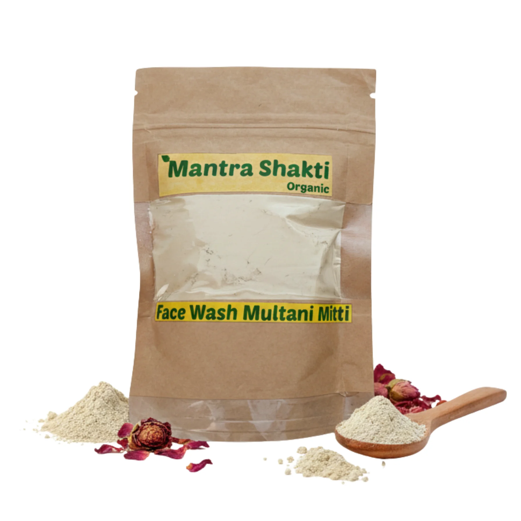 100% Pure Multani Mitti Face Cleanser – Natural Glow & Oil Control